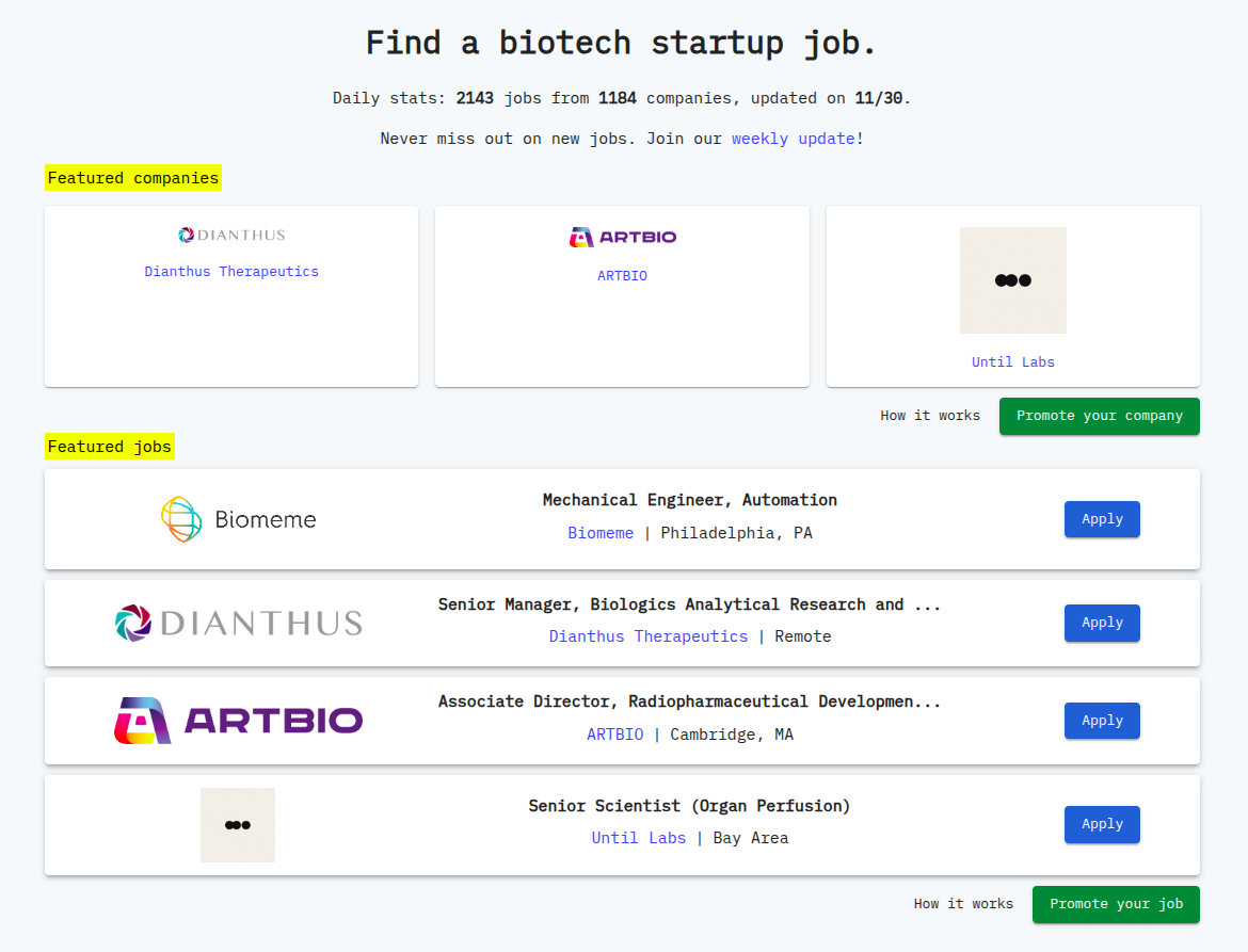 Promote your jobs and your company to thousands of qualified candidates.